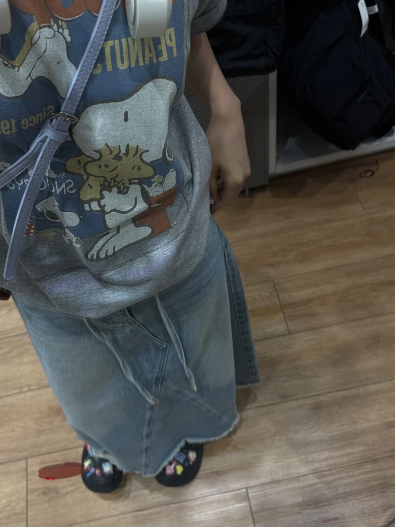 高货订单显瘦个性牛仔半身裙