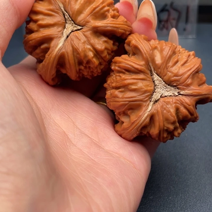 “****吊坠文玩核桃白狮子