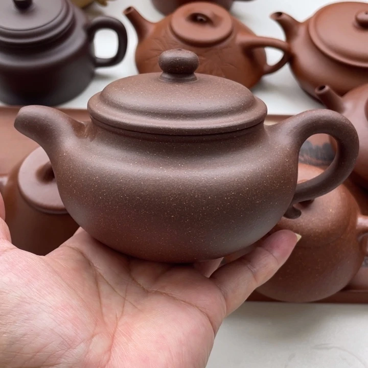 茶壶紫砂宜兴紫砂半手工250cc