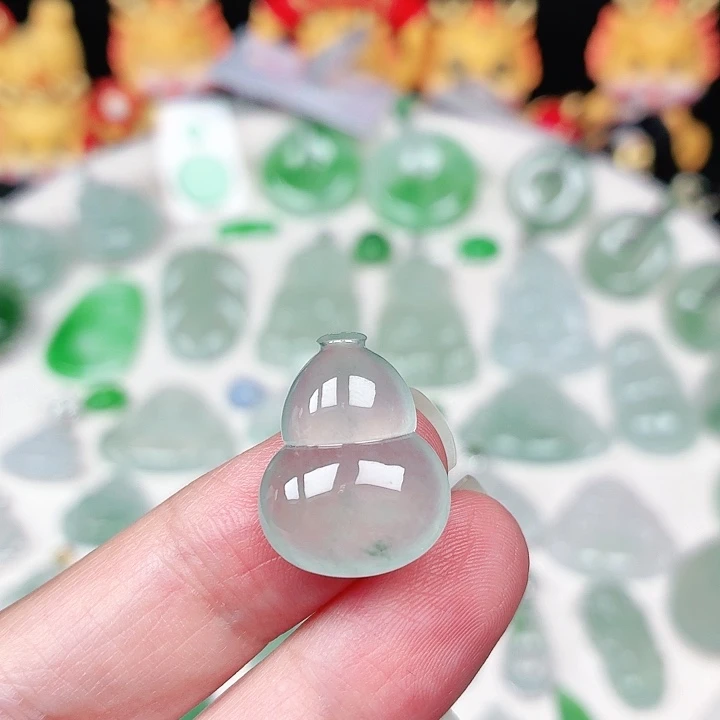 颈饰未镶嵌翡翠缅甸天然A货翡翠