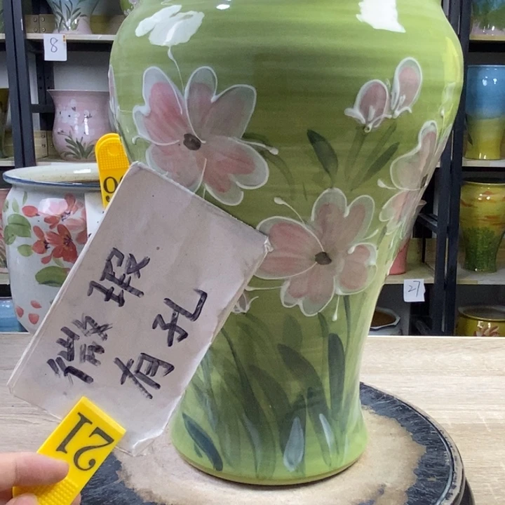 景德镇高温陶瓷花盆