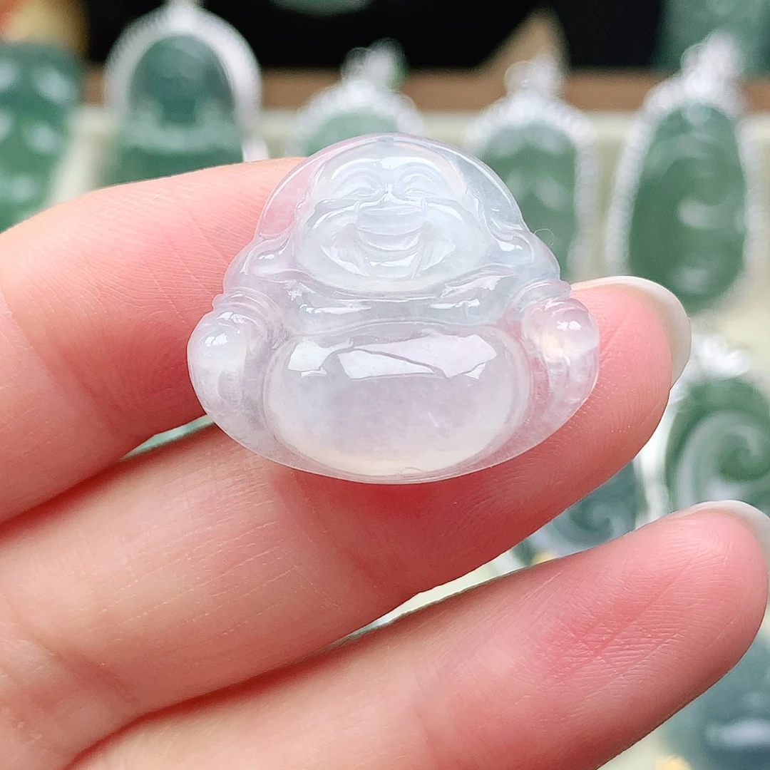 翡翠未镶嵌颈饰吊坠