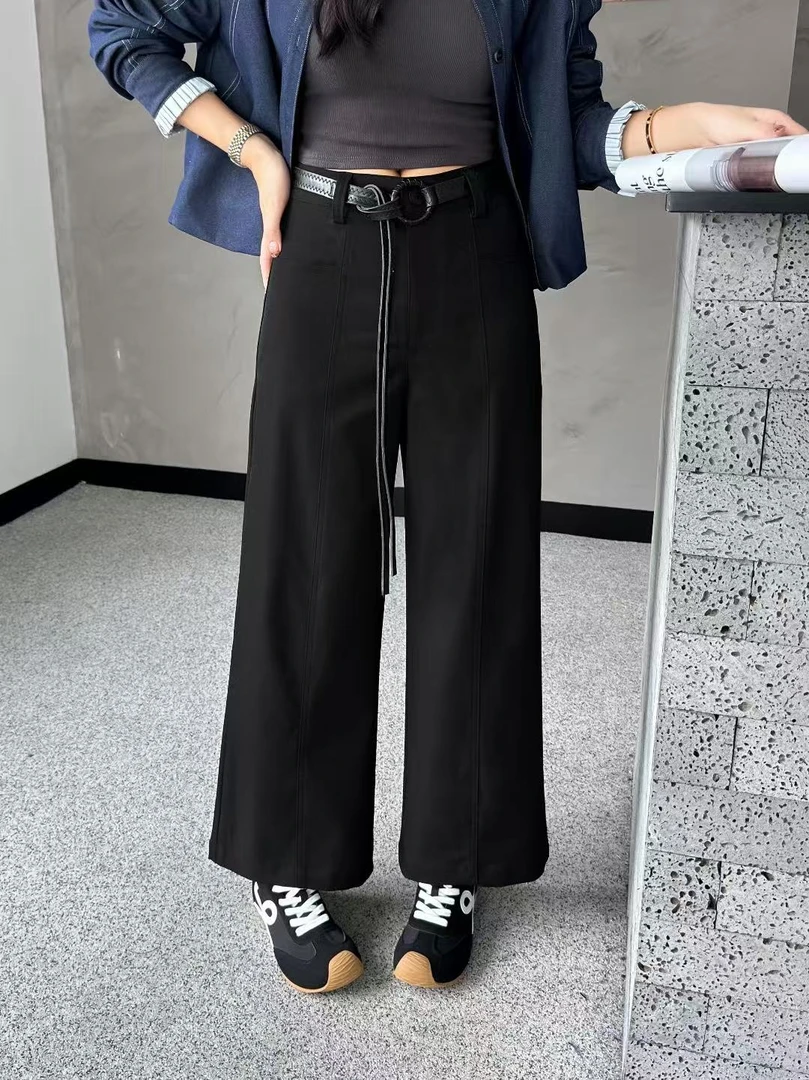 琴琴家秋天新品韩系山本裤3025