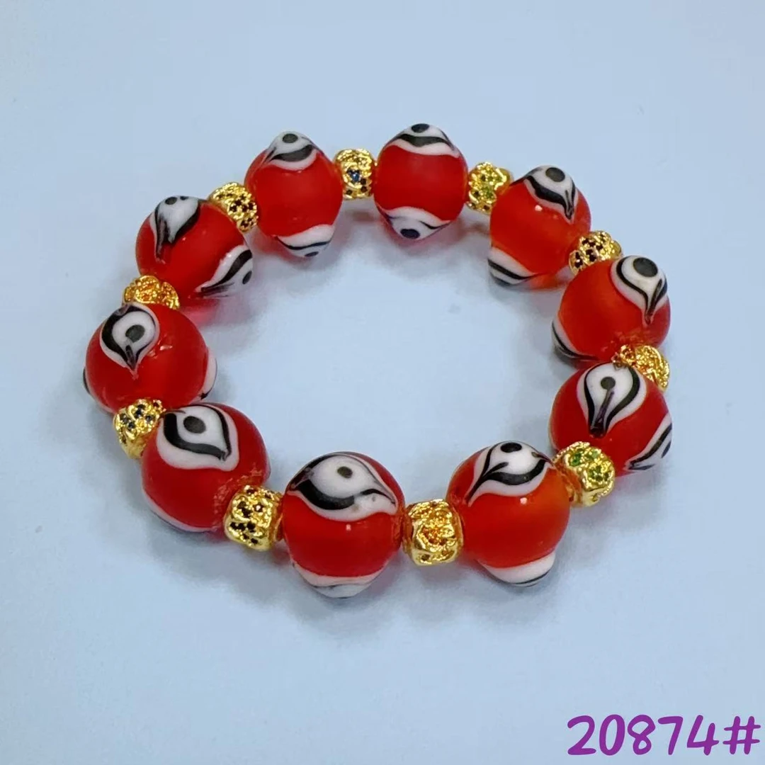 非金属珐琅手链 20874手串单圈手链百搭多样(发一)