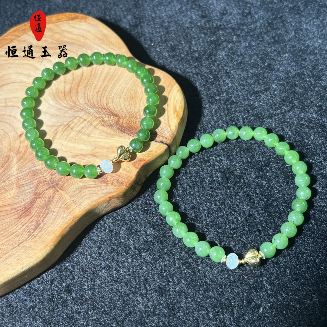 和田玉手串/多样性发其一GZ082916