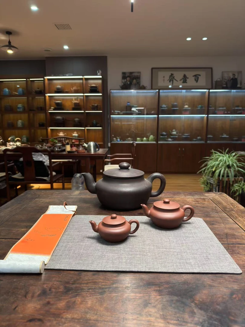 【邵旭茂.平盖莲子壶】百壶斋慕古 慕清初 全手工