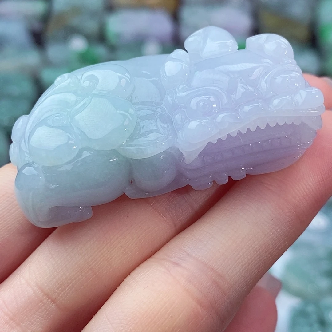 颈饰未镶嵌翡翠天然