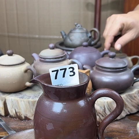 戬谷龙窑柴烧茶杯773