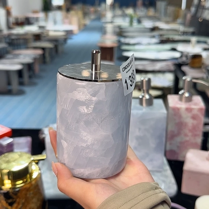 1383蓝水晶棉签罐爆蓝