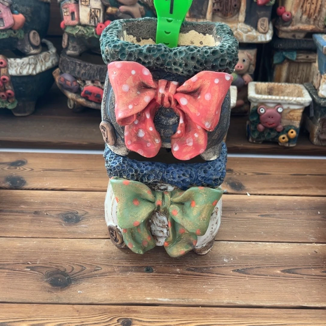 红陶爱**嘻哈多肉花盆
