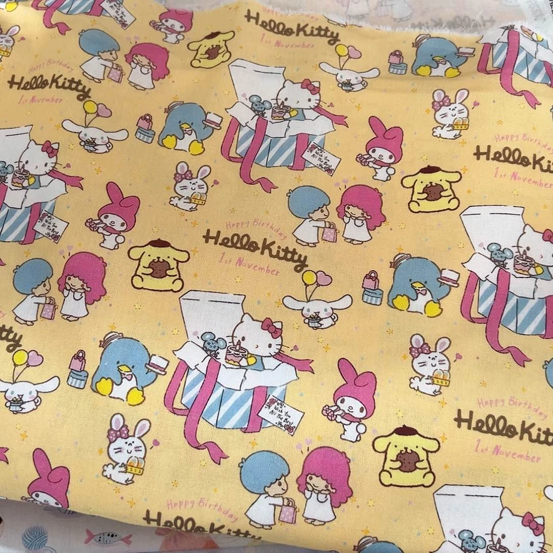 一米价纯棉平布1.1米宽果子布艺挂码机地