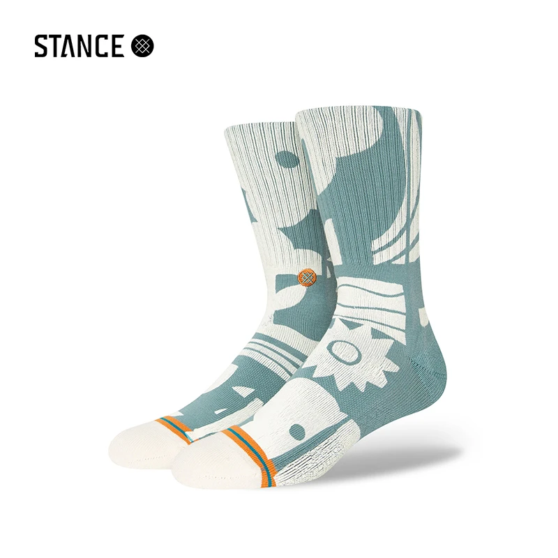 STANCE设计款SUN DIALED中筒556休闲袜子男女鸳鸯袜户外吸汗透气
