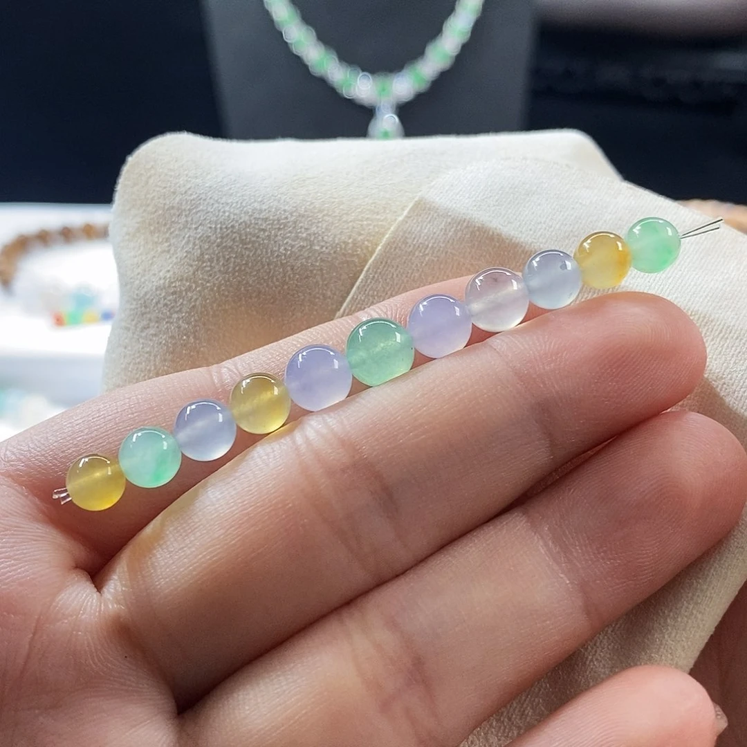 散珠翡翠糖果珠珠