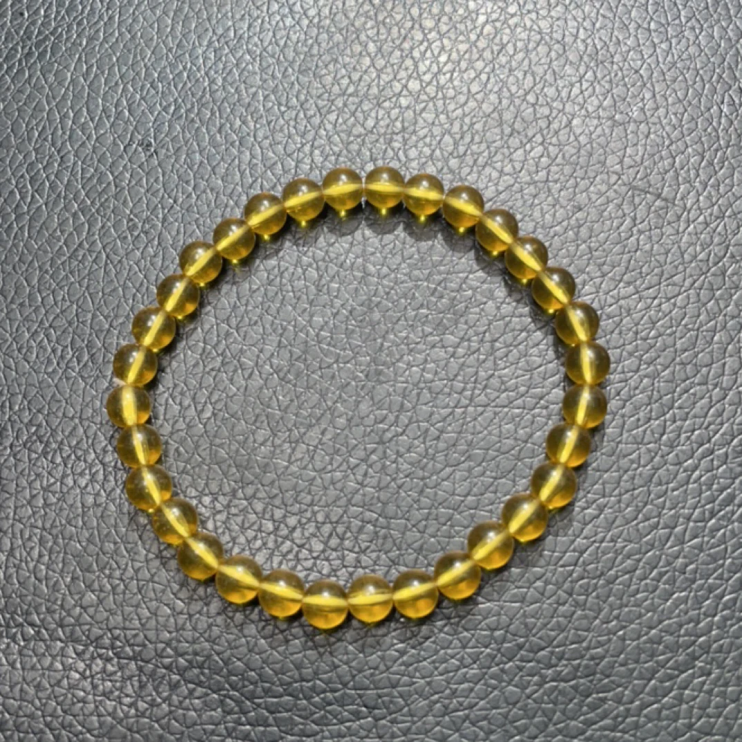 769  卡6黄珀手串