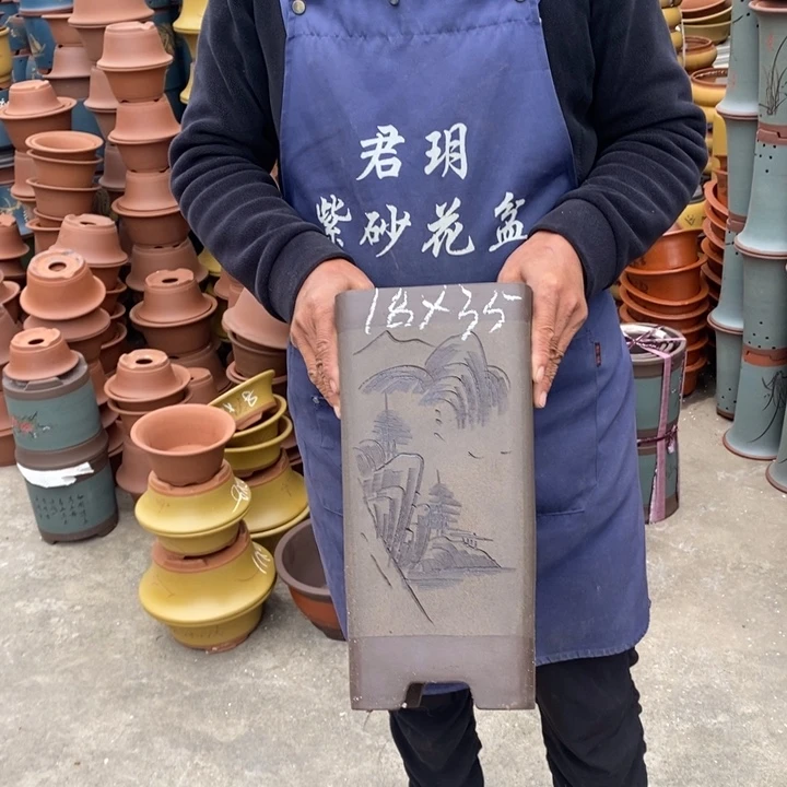 紫砂花盆紫砂花盆