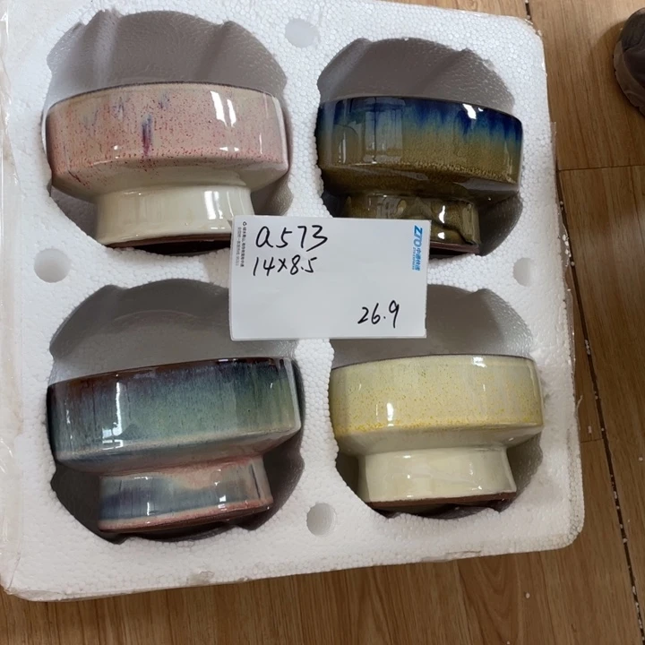 粗陶多肉花盆微瑕573