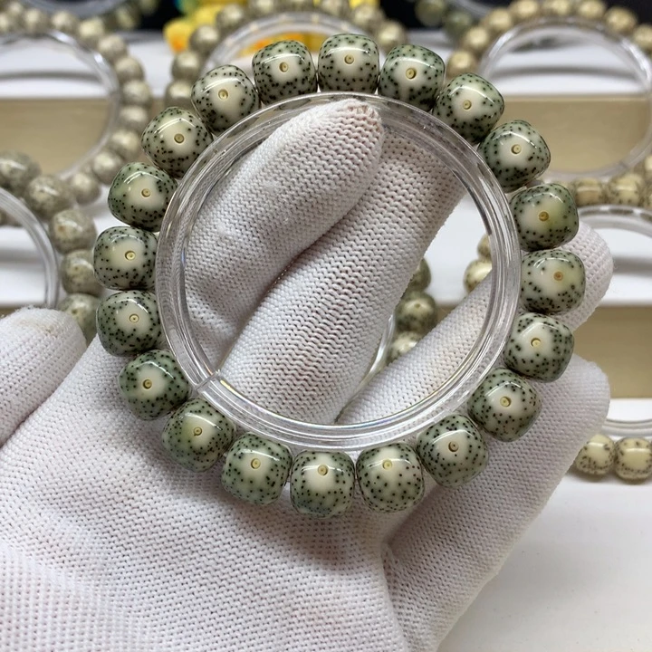 星月菩提手串7号 青花瓷大眼睛小细星无烟花11.5/10.5