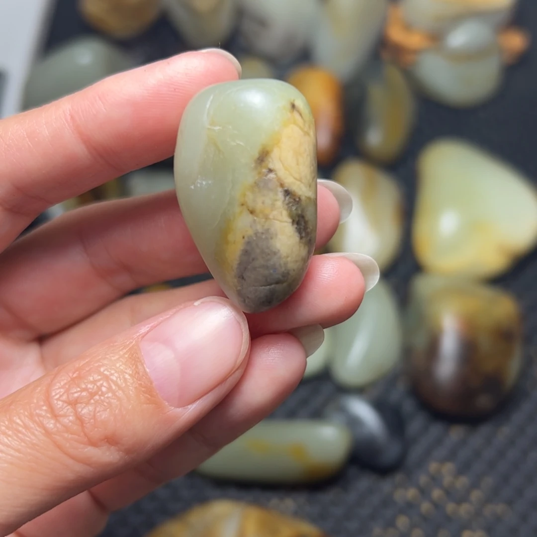 和田玉未镶嵌挂件A80