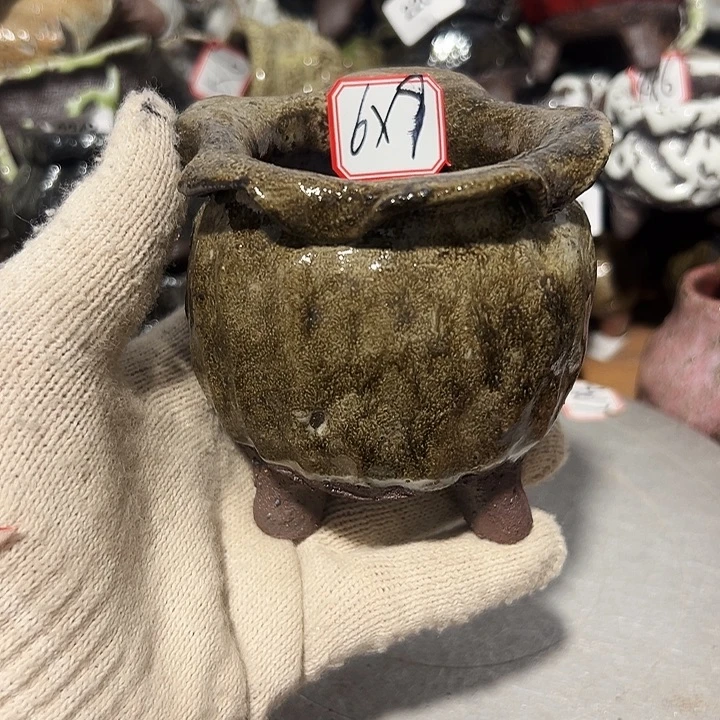 粗陶花盆制作就这样了，