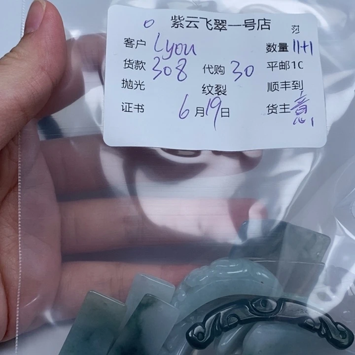 翡翠未镶嵌颈饰L****e天然