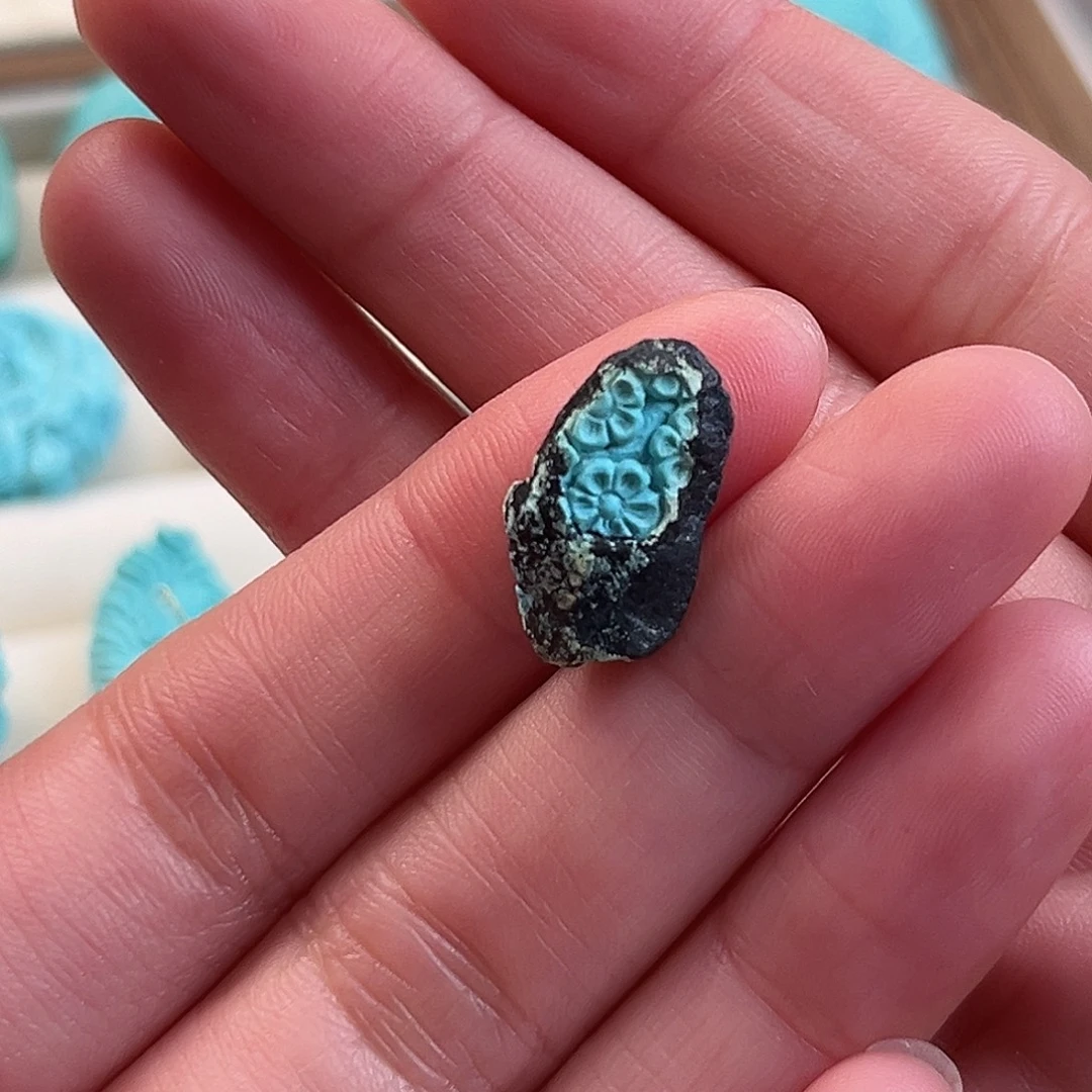 绿松石未镶嵌配饰