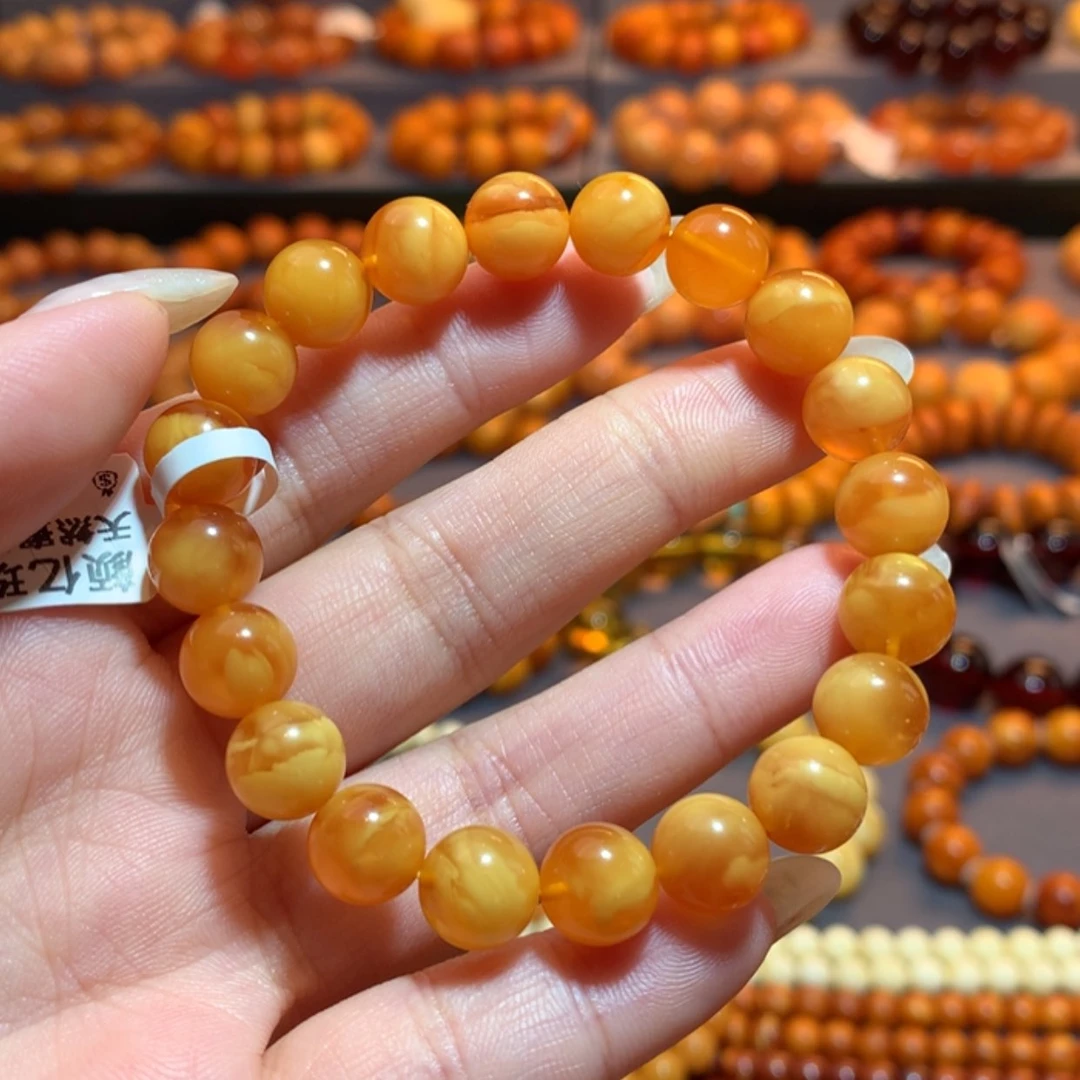 【闪购商品】手串蜜蜡未镶嵌蜜蜡手串