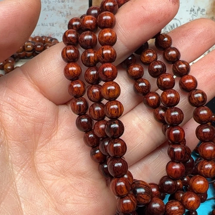 藤类海南红降06-108红底微瑕