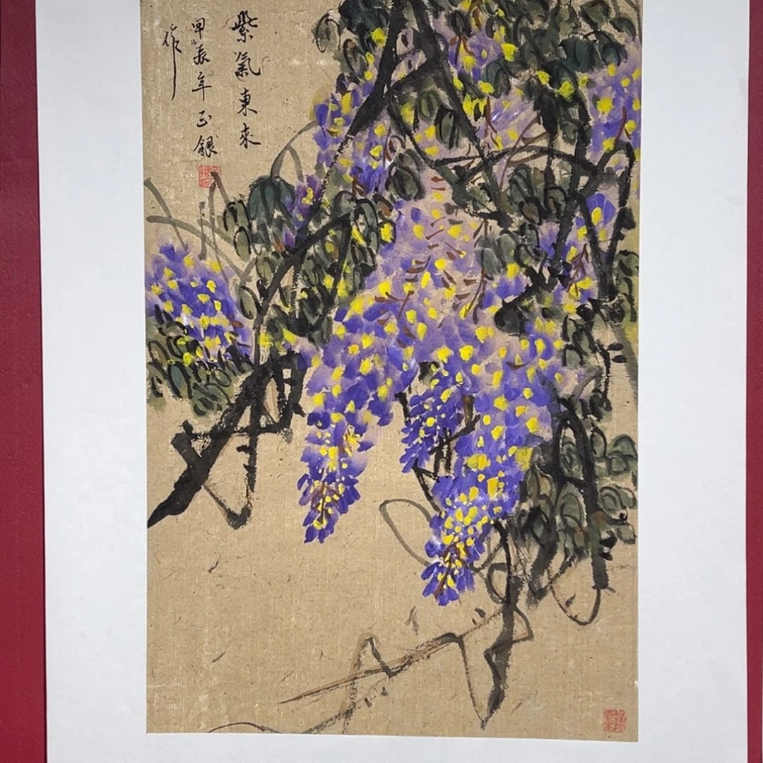 国画手绘国画作品