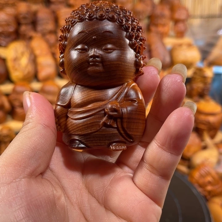 為***生柏木（崖柏）崖柏手把件