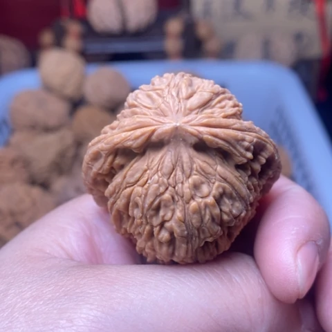 吹***风文玩核桃把件核桃