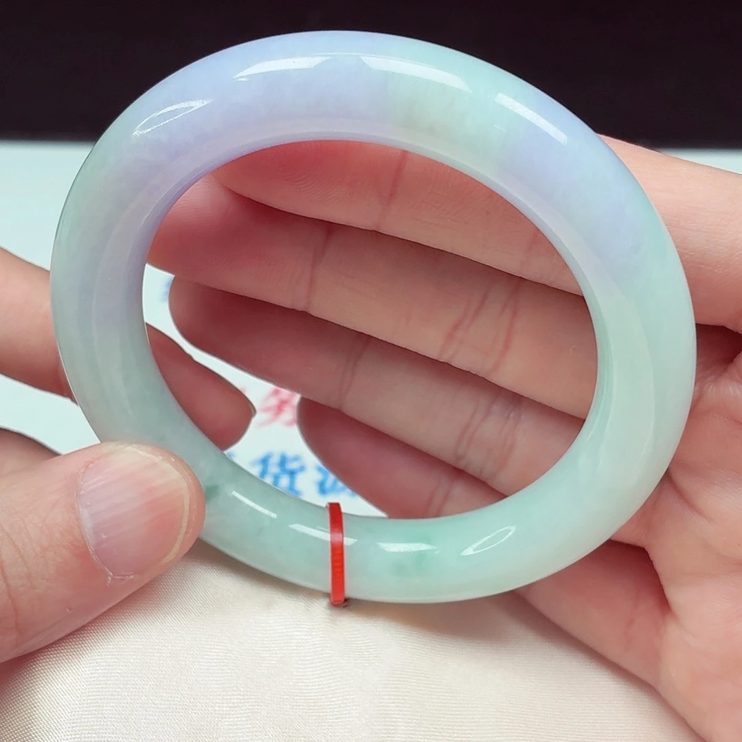 翡翠未镶嵌手镯58.5圈