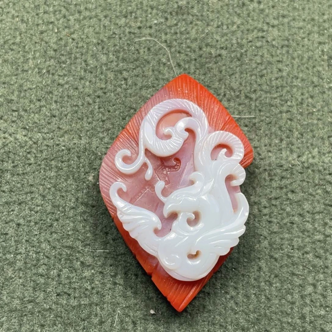 南红玛瑙颈饰未镶嵌