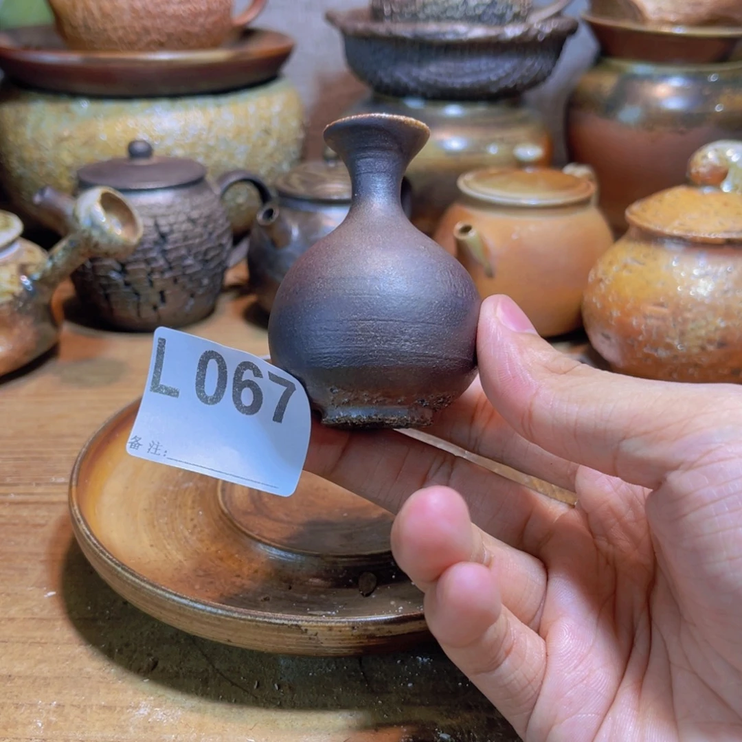 纯手工制作工艺（柴烧）裸烧纯手工制作柴烧067