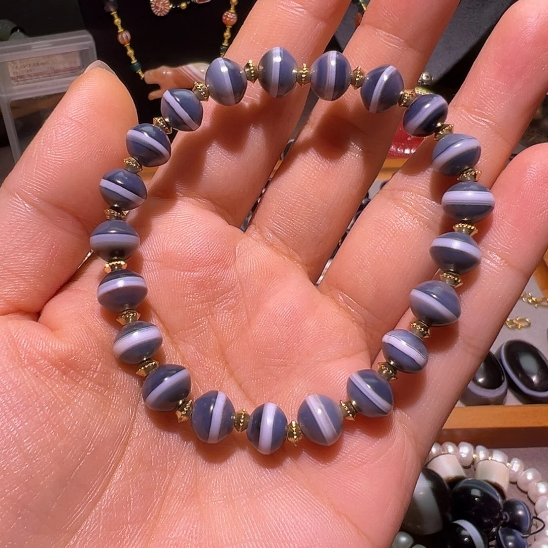 玛瑙/玉髓未镶嵌手链