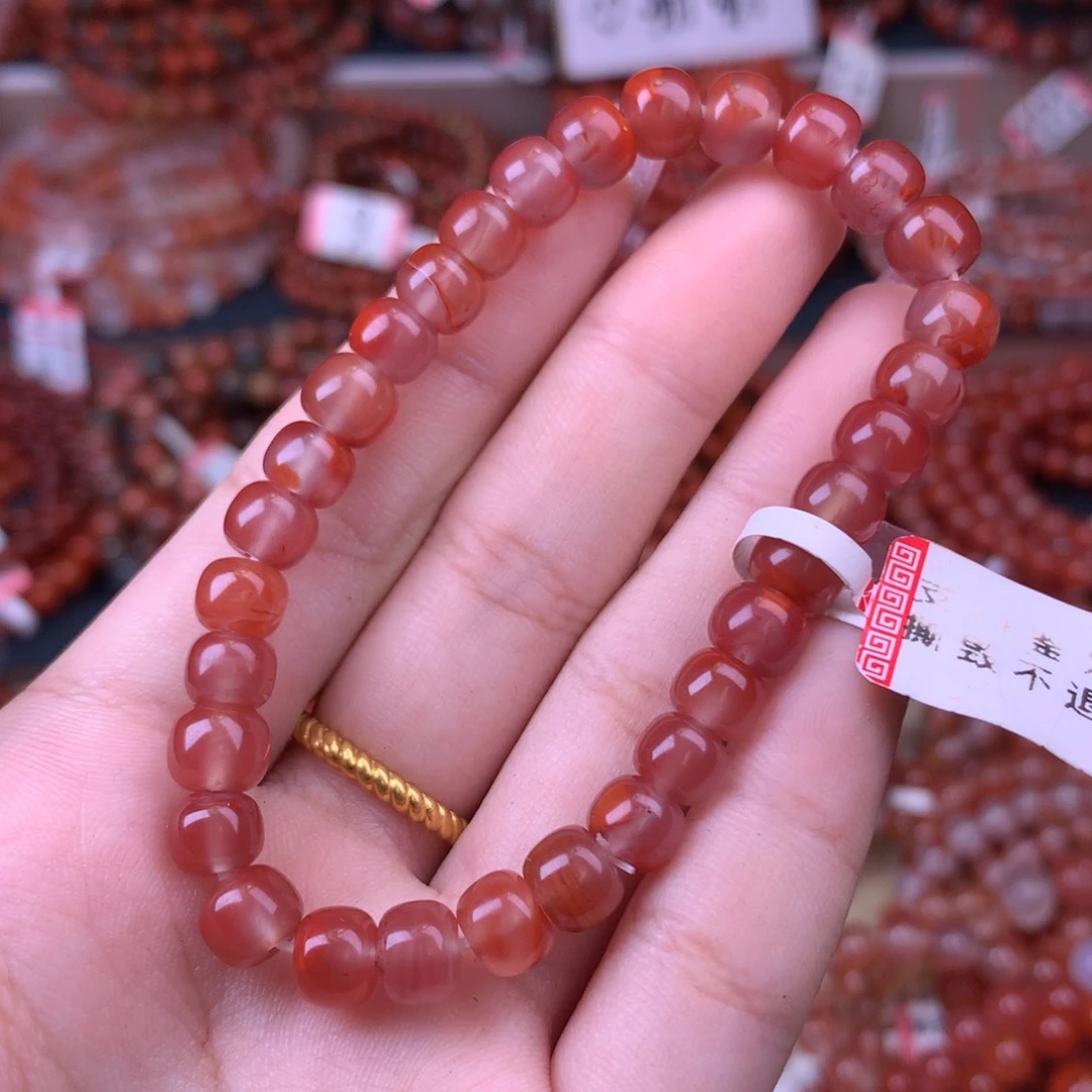 合金手链南红玛瑙9号