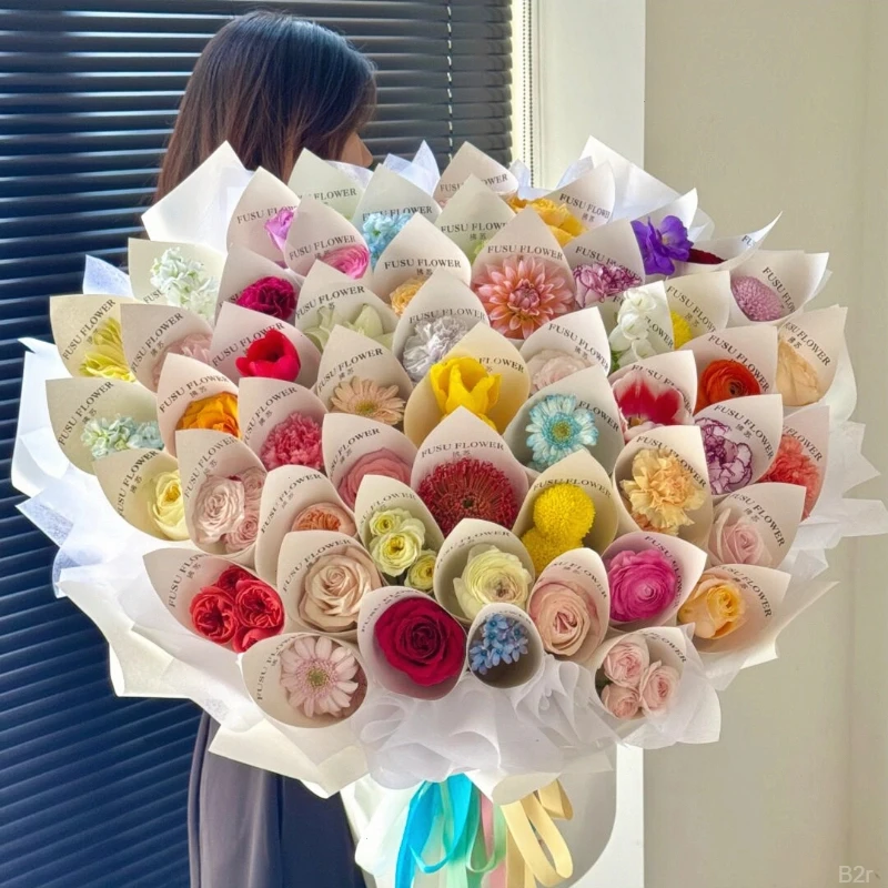 一岁一花【全国同城门店配送】送女友闺蜜生日花束同城速配鲜花花束