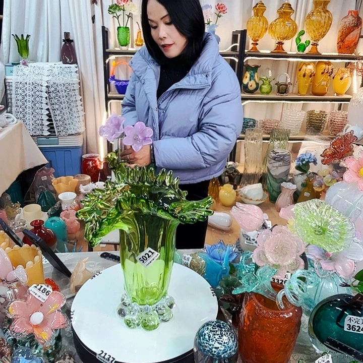 5021 家悦美居琉璃摆件