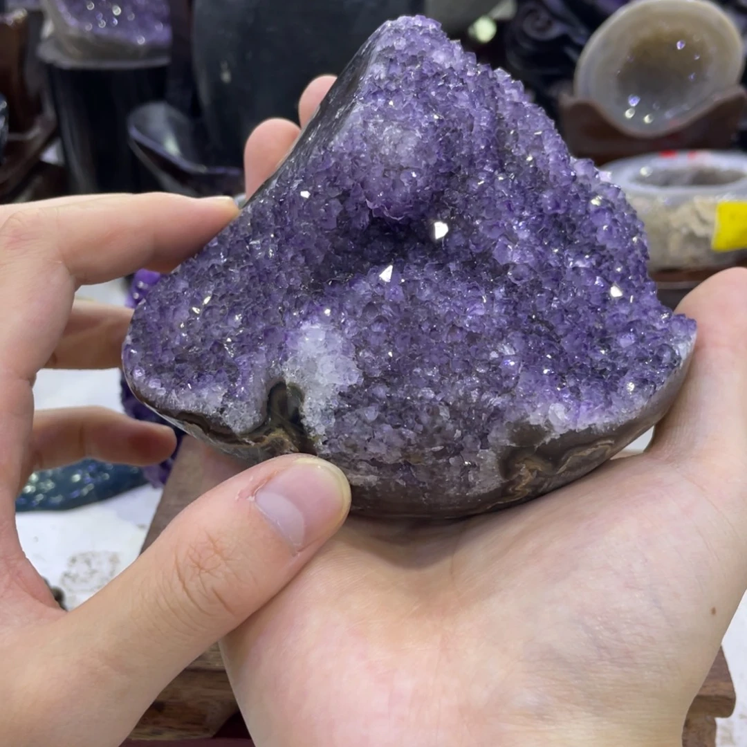 未镶嵌水晶珠宝半成品
