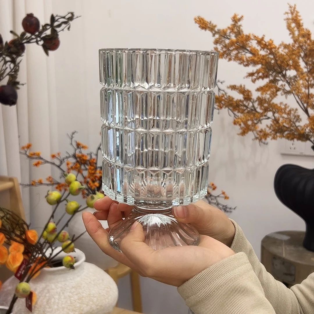 抖音直播间玻璃花瓶加厚