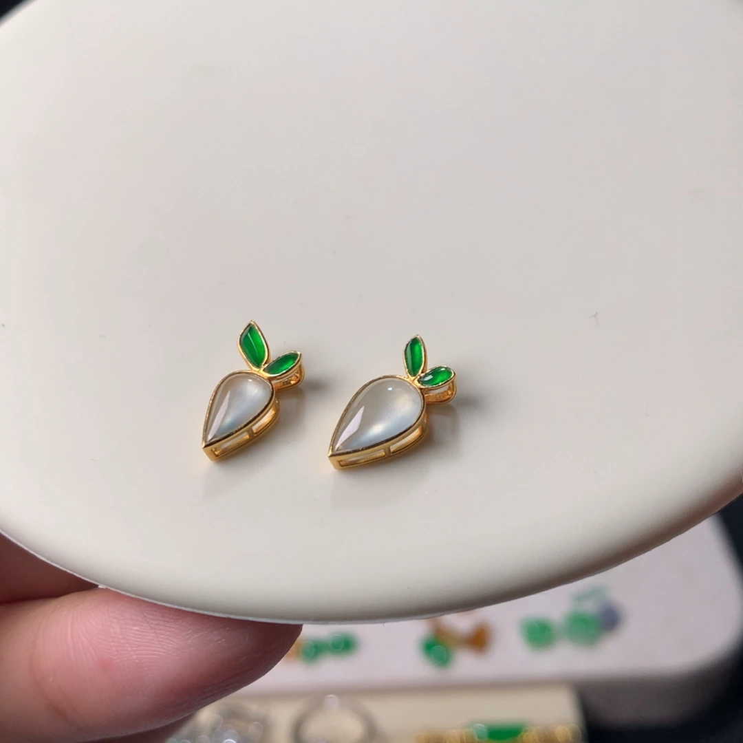 翡翠散珠天然翡翠二选一