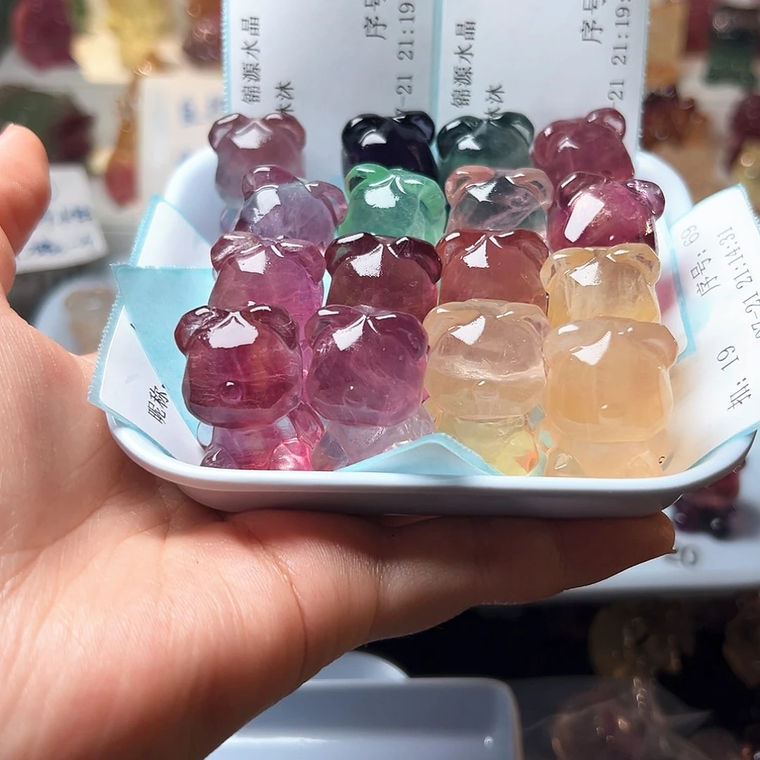 沐***沐萤石摆件未镶嵌萤石