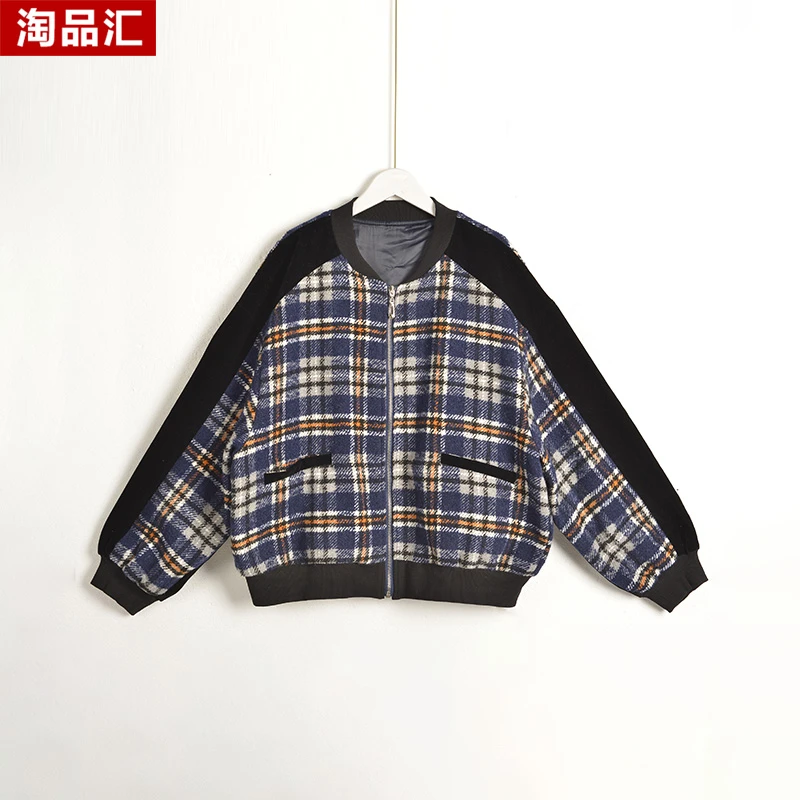 GPA1【专柜G捡漏F-4】深圳中高端女装OLSC-外套4000-蓝多色大三码
