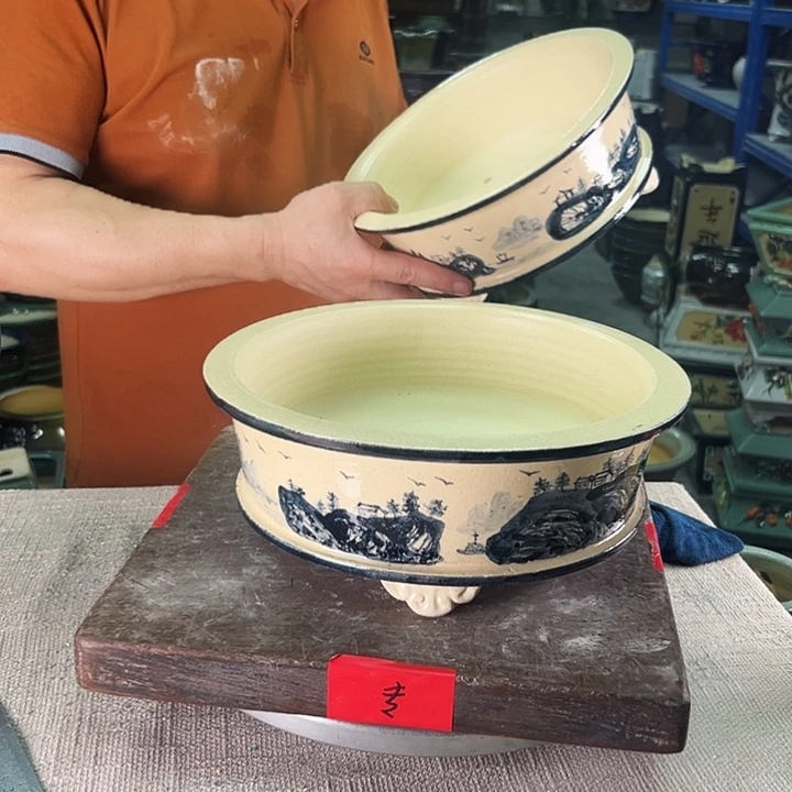 泳坤堂石湾盆陶瓷