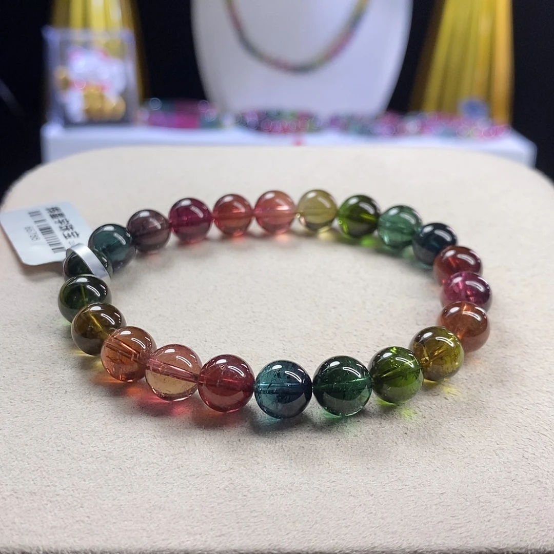 手链未镶嵌碧玺浓郁色标