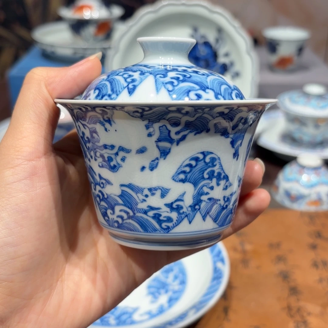 手工手绘陶瓷茶具