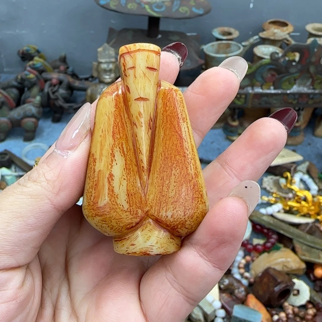 未镶嵌和田玉（糖玉）挂件