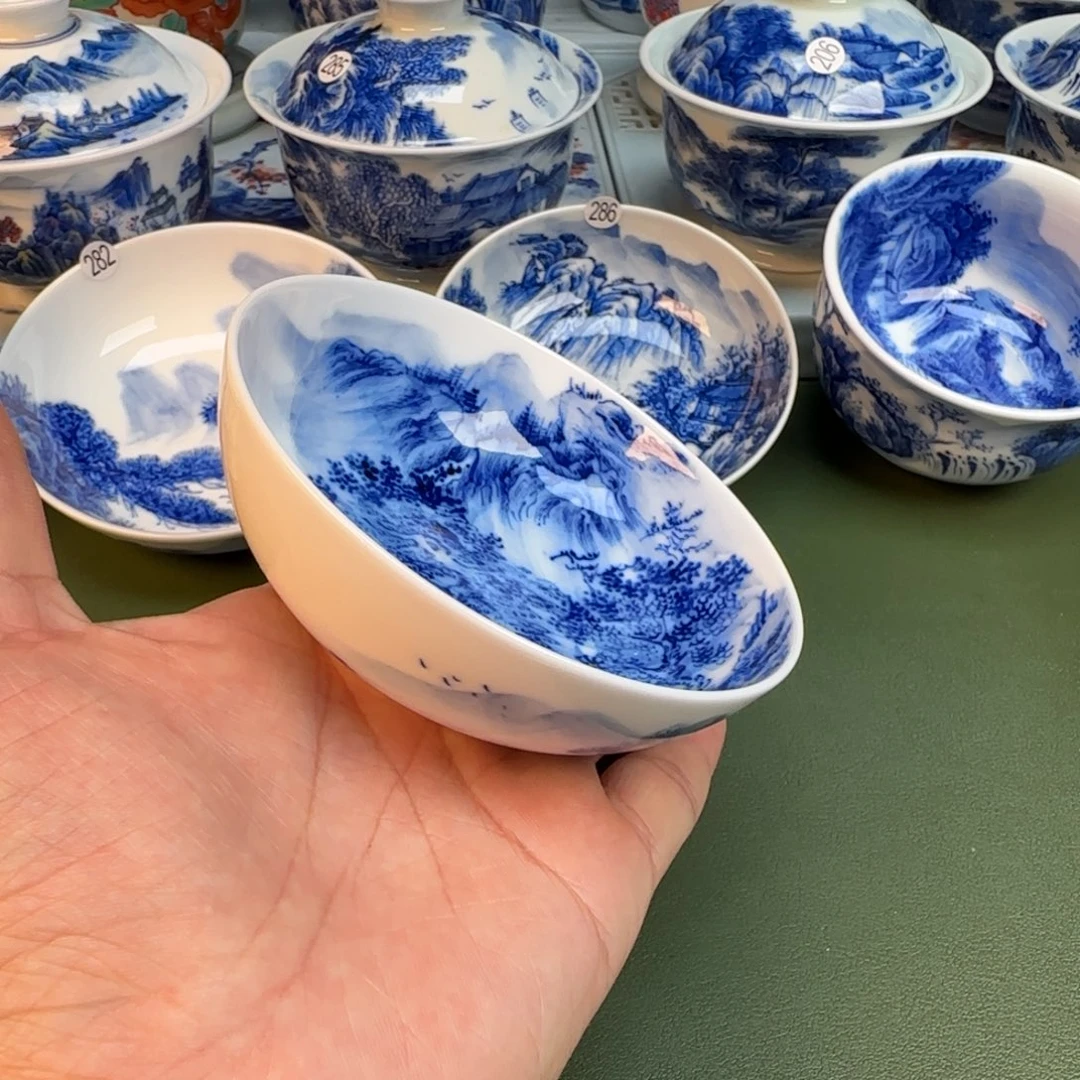 陶纯手工纯手绘茶具244