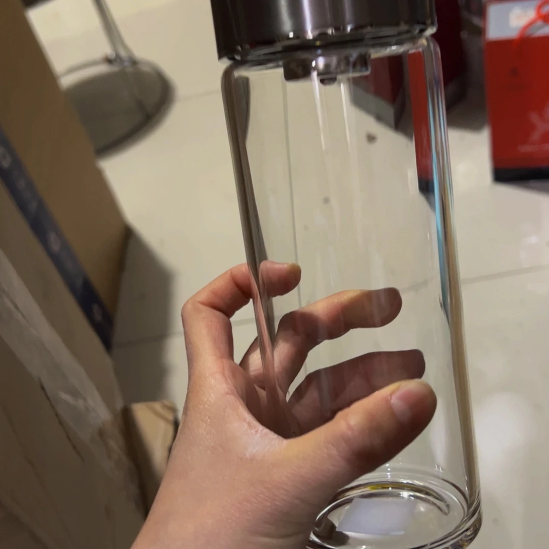 1206s单层烫手玻璃杯530ml➕被刷