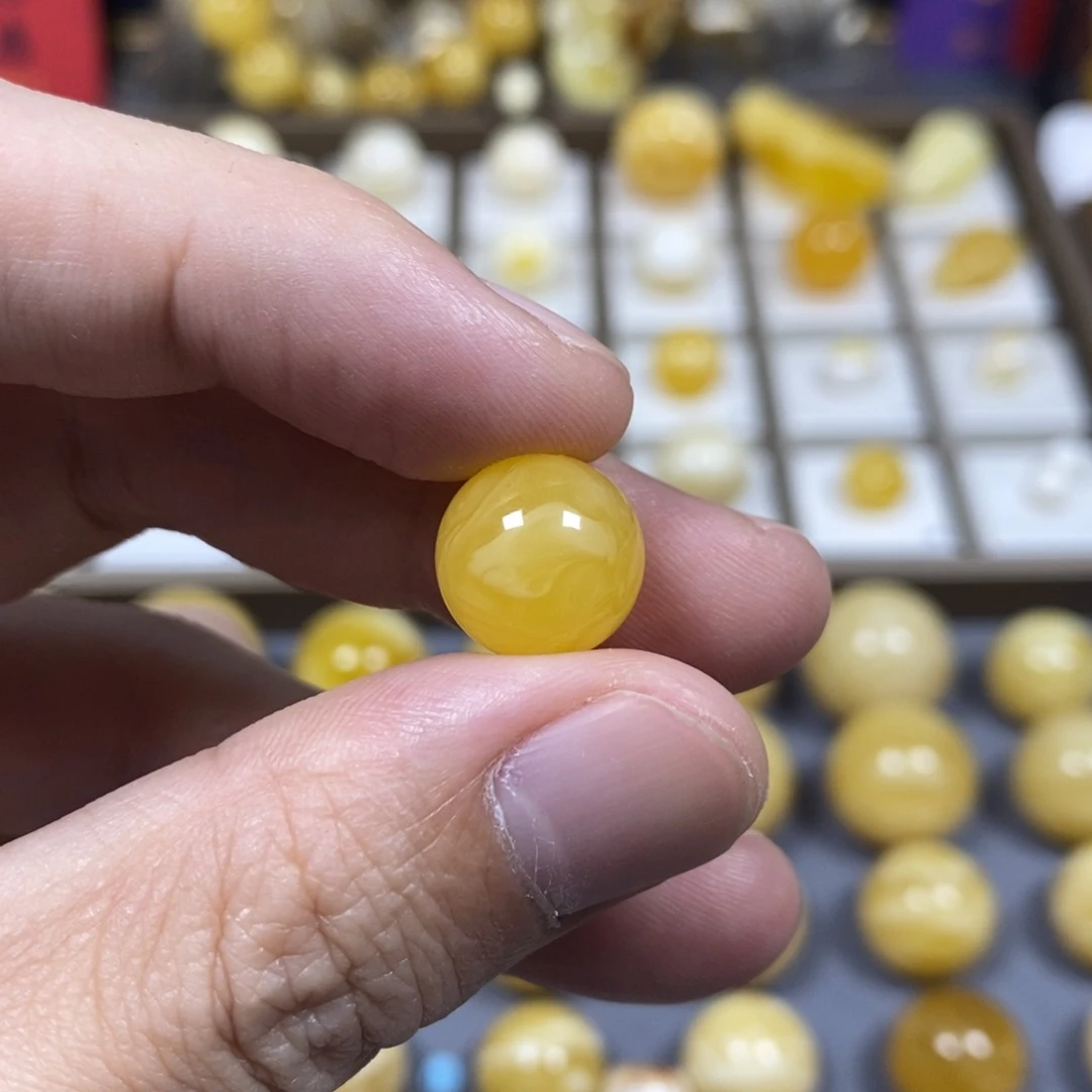 琥珀未镶嵌珠宝奇石13胶皮