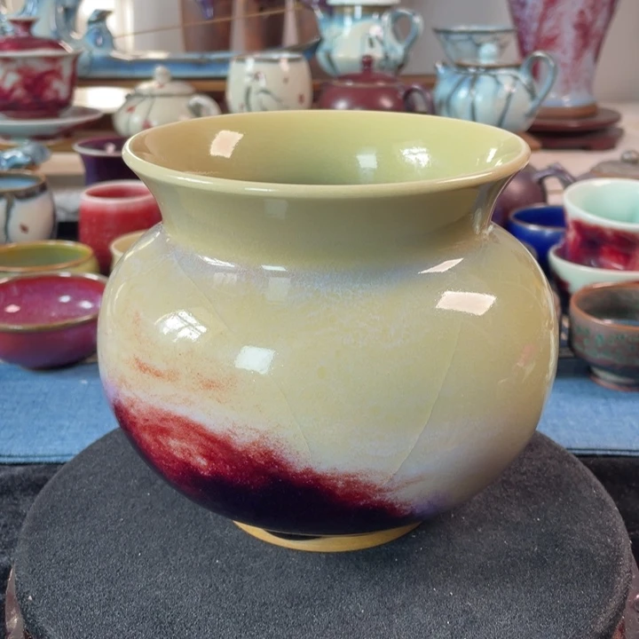 摆件鸡油黄手工洗